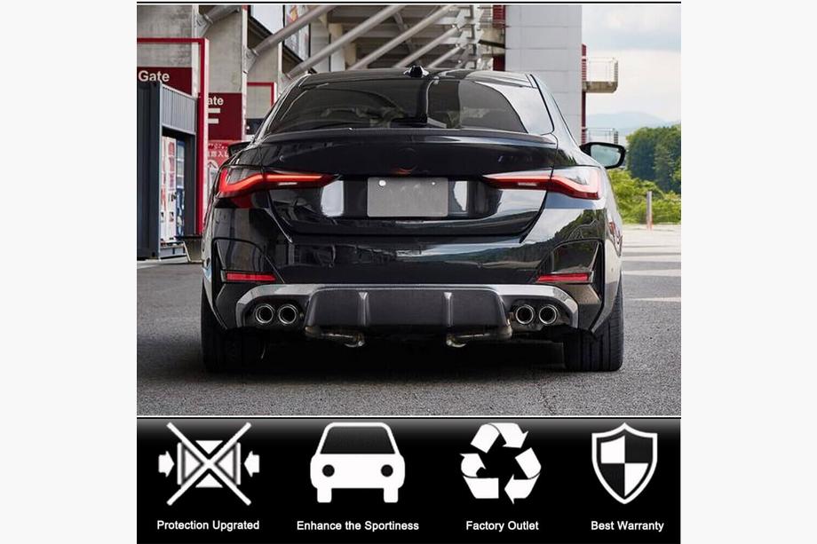 BMW 4 Series G22/23/26 2020- Spojler V3 (do G26) Zdjęcia 2