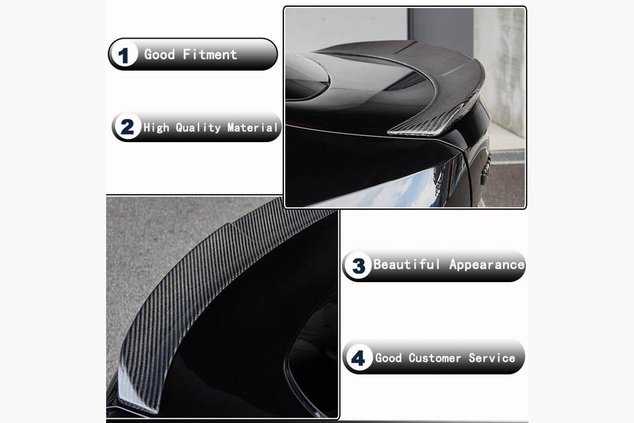 BMW 4 Series G22/23/26 2020- Spojler V3 (do G26) Zdjęcia 3