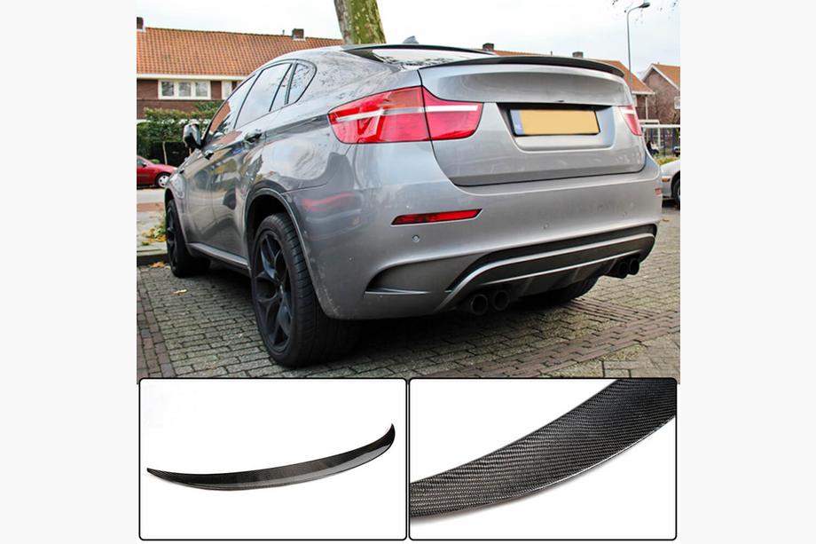BMW X6 E71 2008–2014 Spoiler V1 (Carbon) Zdjęcia 6