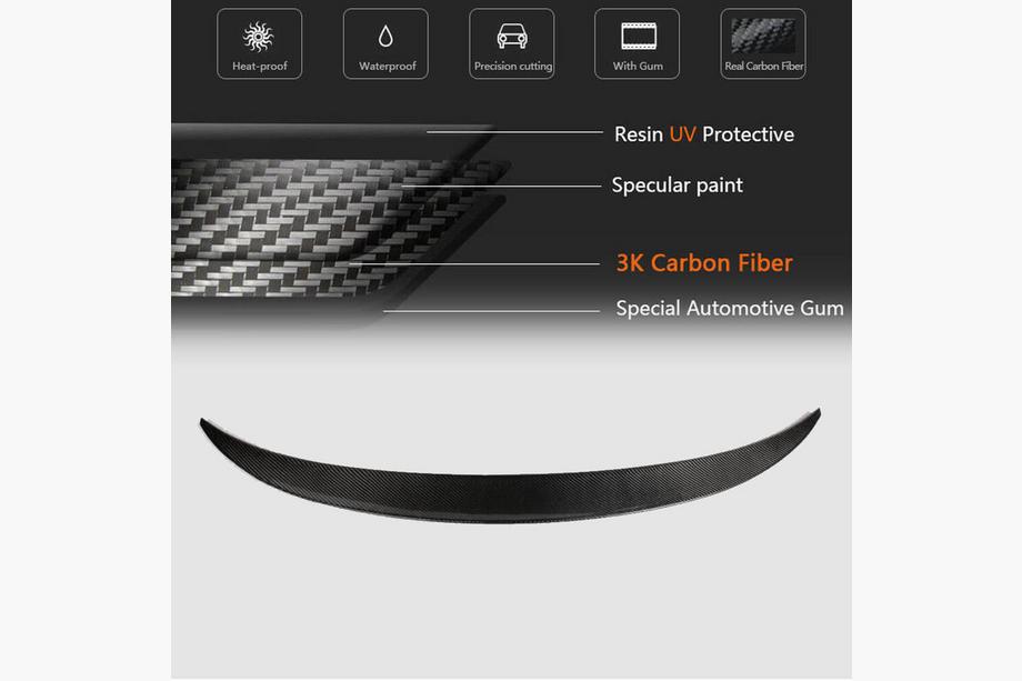 BMW X6 E71 2008–2014 Spoiler V1 (Carbon) Zdjęcia 11