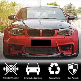 Nakładka na przedni zderzak Lip V2 do 1M E82 Carbon BMW 1 Series E81/E82/E87/E88 2004-2011 zdjęcia 2