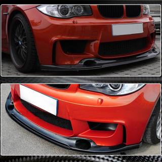 Nakładka na przedni zderzak Lip V2 do 1M E82 Carbon BMW 1 Series E81/E82/E87/E88 2004-2011 zdjęcia 3