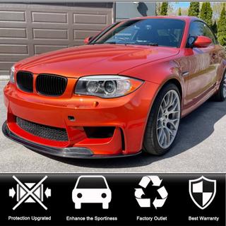 Nakładka na przedni zderzak Lip V1 do 1M E82, Carbon BMW 1 Series E81/E82/E87/E88 2004-2011 zdjęcia 2