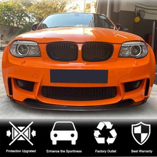 Nakładka na przedni zderzak Lip V1 do 1M E82, Carbon BMW 1 Series E81/E82/E87/E88 2004-2011 zdjęcia 4