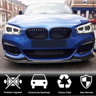 Nakładka Zderzaka Przedniego Lip V3 do M-Sport 2015-2019, Carbon BMW 1 Series F20/F21 2011-2019 zdjęcia 3