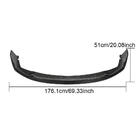 BMW 1 Series F40 2019-2024 Nakładka na przedni zderzak Lip (do M-Sport, Carbon) zdjęcia 6