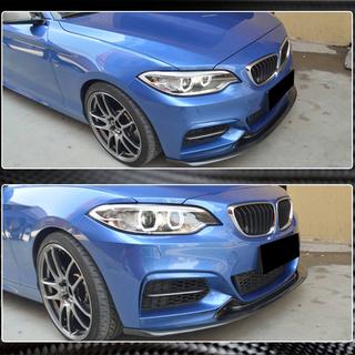 Nakładka na Zderzak Przedni V1 do F22/F23 M-Sport, Carbon BMW 2 Series F22/F23 2014-2021 zdjęcia 4