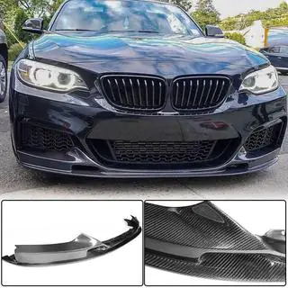 Nakładka na Zderzak Przedni V2 (do F22/23 M-Sport, Carbon) zdjęcia 2