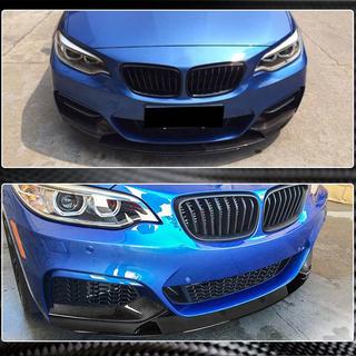 Nakładka Zderzaka Przedniego V3 do F22/23 M-Sport, Carbon BMW 2 Series F22/F23 2014-2021 zdjęcia 2