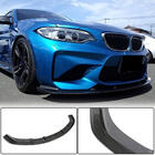 BMW 2 Series F22/F23 2014-2021 Nakładka na Zderzak Przedni Lip V6 do F87 M2, Carbon zdjęcia 1