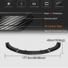 BMW 2 Series F22/F23 2014-2021 Nakładka na Zderzak Przedni Lip V6 do F87 M2, Carbon zdjęcia 5