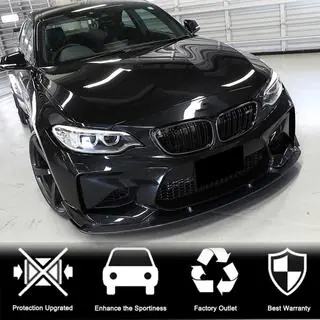 Nakładka na Zderzak Przedni Lip V6 do F87 M2, Carbon zdjęcia 2