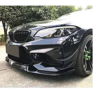 Nakładka na przedni zderzak Lip V5 (do F87 M2, Carbon) zdjęcia 3