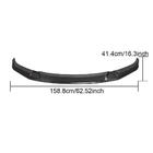 BMW 2 Series F22/F23 2014-2021 Nakładka na przedni zderzak Lip V1 do F87 M2 Competition, Carbon zdjęcia 6