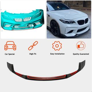 Nakładka na przedni zderzak Lip V4 do F87 M2 Competition, Carbon BMW 2 Series F22/F23 2014-2021 zdjęcia 2