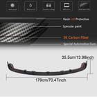 BMW 2 Series F22/F23 2014-2021 Nakładka na przedni zderzak Lip V5 do F87 M2 Competition, Carbon zdjęcia 5