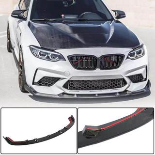 Nakładka na przedni zderzak Lip V5 do F87 M2 Competition, Carbon BMW 2 Series F22/F23 2014-2021 zdjęcia 1
