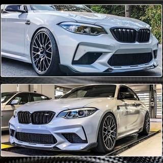 Nakładka na przedni zderzak Lip V2 do F87 M2 Competition, Carbon BMW 2 Series F22/F23 2014-2021 zdjęcia 2