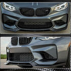 BMW 2 Series F22/F23 2014-2021 Nakładka na Zderzak Przedni Carbon V6 (do F87) zdjęcia 6