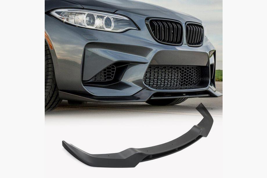 BMW 2 Series F22/F23 2014-2021 Nakładka na Zderzak Przedni Carbon V6 (do F87) Image