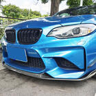 BMW 2 Series F22/F23 2014-2021 Nakładka na przedni zderzak Lip V9 do F87, Carbon zdjęcia 2