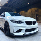 BMW 2 Series F22/F23 2014-2021 Nakładka na przedni zderzak Lip V9 do F87, Carbon zdjęcia 7