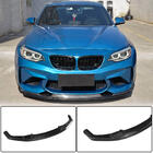 BMW 2 Series F22/F23 2014-2021 Nakładka na przedni zderzak Lip V1 do F87 M2, karbon zdjęcia 1