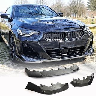 Nakładka na przedni zderzak Lip (do M-Sport, Carbon) BMW 2 Series G42 2021- zdjęcia 1