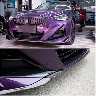 Nakładka na przedni zderzak Lip (do M-Sport, Carbon) BMW 2 Series G42 2021- zdjęcia 2