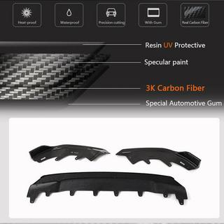 Nakładka na przedni zderzak Lip (do M-Sport, Carbon) BMW 2 Series G42 2021- zdjęcia 3