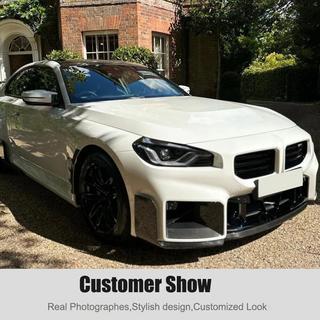 Nakładka na przedni zderzak Lip V1 (do G87, Carbon) BMW 2 Series G42 2021- zdjęcia 3
