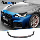 BMW 2 Series G42 2021- Nakładka na przedni zderzak Lip V2 do G87, karbon zdjęcia 1