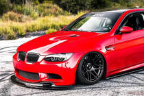 BMW 3 Series E92/E93 2006–2013 Nakładka Zderzaka Przedniego Lip GT4-Style (do M3, Carbon) zdjęcia 3