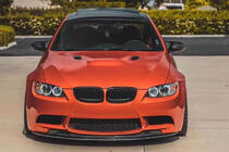 BMW 3 Series E92/E93 2006–2013 Nakładka na przedni zderzak Lip Hamman-Style V1 do M3, Carbon zdjęcia 2