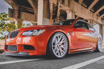 BMW 3 Series E92/E93 2006–2013 Nakładka na przedni zderzak Lip Hamman-Style V1 do M3, Carbon zdjęcia 4