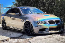 BMW 3 Series E92/E93 2006–2013 Nakładka na Przedni Zderzak Lip V-Style (do M3, Carbon) zdjęcia 3