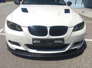 BMW 3 Series E92/E93 2006–2013 Nakładka na Zderzak Przedni Lip Hamman-Style V2 (do M3, Carbon) zdjęcia 2