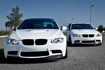 BMW 3 Series E92/E93 2006–2013 Nakładka na przedni zderzak Lip AK-Style do M3, Carbon zdjęcia 2