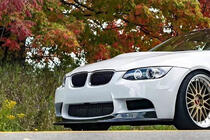 BMW 3 Series E92/E93 2006–2013 Nakładka na przedni zderzak Lip AK-Style do M3, Carbon zdjęcia 5