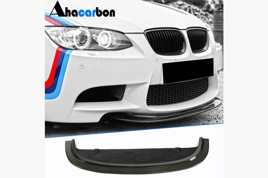 BMW 3 Series E92/E93 2006–2013 Nakładka na przedni zderzak V6 (do M3, Carbon) Image