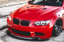 BMW 3 Series E90/E91 2005-2011 Nakładka Zderzaka Przedniego Lip GT4-Style (do M3, Carbon) zdjęcia 5
