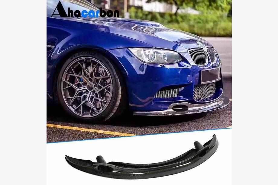 BMW 3 Series E90/E91 2005-2011 Nakładka Zderzaka Przedniego Lip GT4-Style (do M3, Carbon) Image