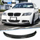 BMW 3 Series E90/E91 2005-2011 Nakładka na przedni zderzak Lip (do E90 M-Sport 2008-2011, Carbon) zdjęcia 1