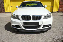 BMW 3 Series E90/E91 2005-2011 Nakładka na przedni zderzak Lip (do E90 M-Sport 2008-2011, Carbon) zdjęcia 2