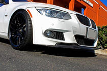 BMW 3 Series E92/E93 2006–2013 Nakładka na Przedni Zderzak Lip RK-Style (do 2010-2012 M-Sport, Carbon) zdjęcia 4
