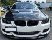 BMW 3 Series E92/E93 2006–2013 Nakładka na Przedni Zderzak Lip RK-Style (do 2010-2012 M-Sport, Carbon) zdjęcia 2