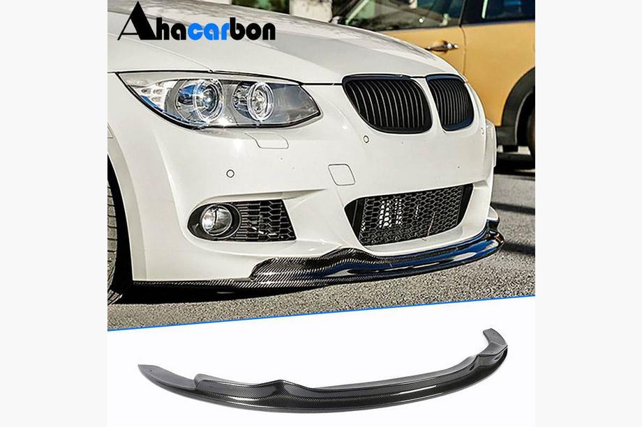 BMW 3 Series E92/E93 2006–2013 Nakładka na Przedni Zderzak Lip RK-Style (do 2010-2012 M-Sport, Carbon) Image