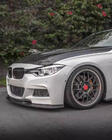 BMW 3 Series F30/F31 2012-2019 Nakładka Zderzaka Przedniego Lip V-Style do F30 M-Sport, Carbon zdjęcia 3