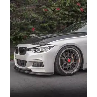 Nakładka Zderzaka Przedniego Lip V-Style do F30 M-Sport, Carbon zdjęcia 3