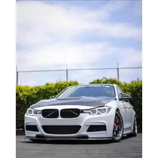 Nakładka Zderzaka Przedniego Lip V-Style do F30 M-Sport, Carbon zdjęcia 4